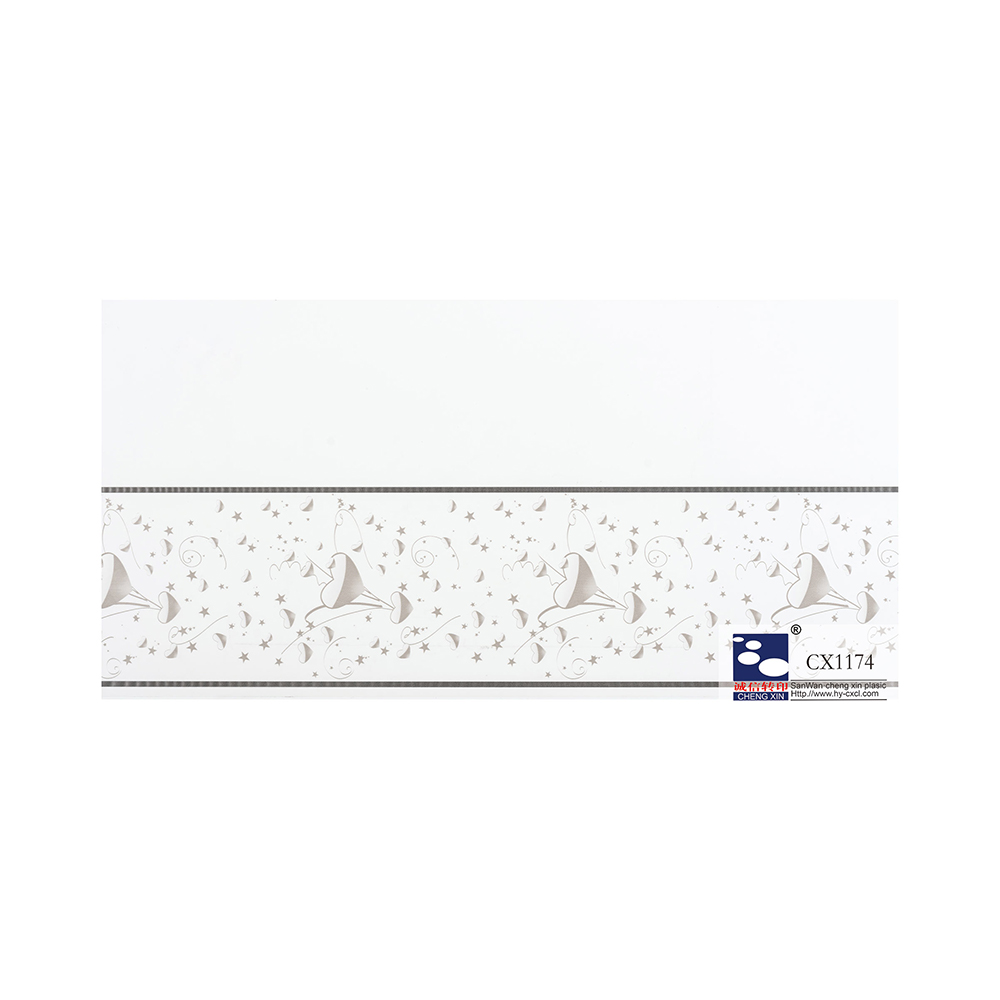 Lt Factory produce folii de ștanțare la cald de 210 mm pentru decorarea panoului din plastic PVC CX1174