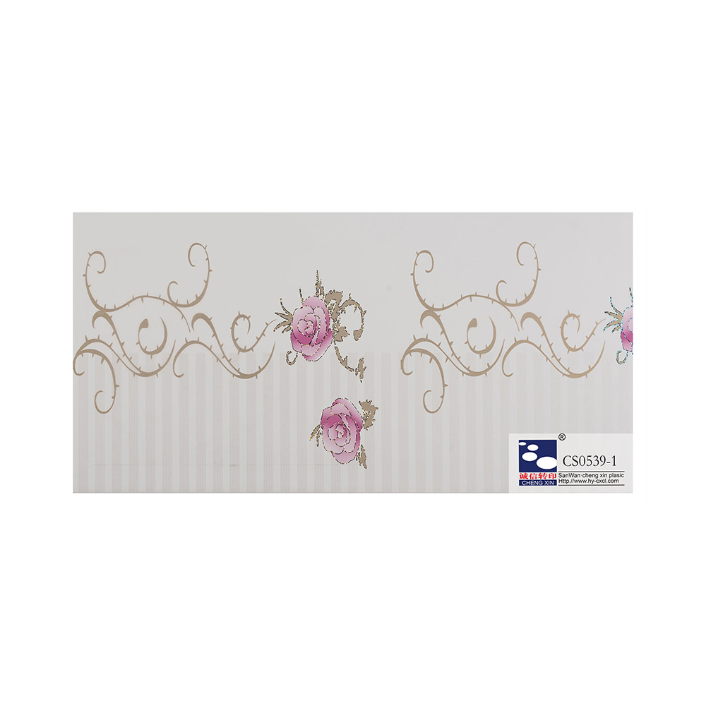 Film decorativ de laminare pentru imprimare cu folie de imprimare la cald pentru ușă CS0539-1