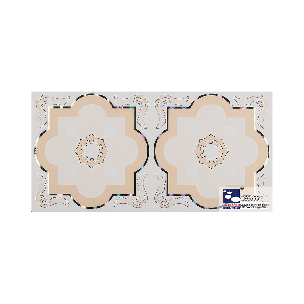 Film decorativ de laminare cu folie de ștanțare la cald pentru ușă CS0655