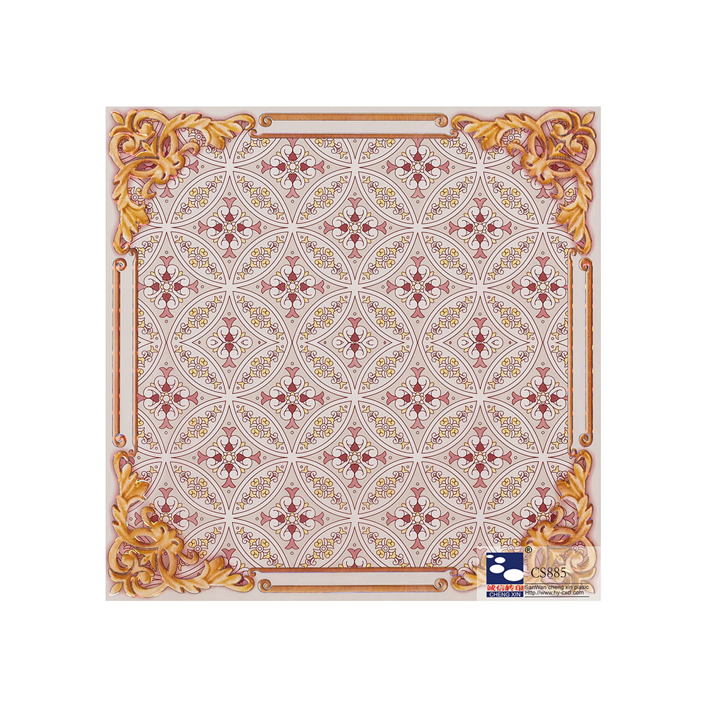 Modele de folie de ștanțare cu folie la cald, moderne, colorate, pentru panouri din PVC CS885