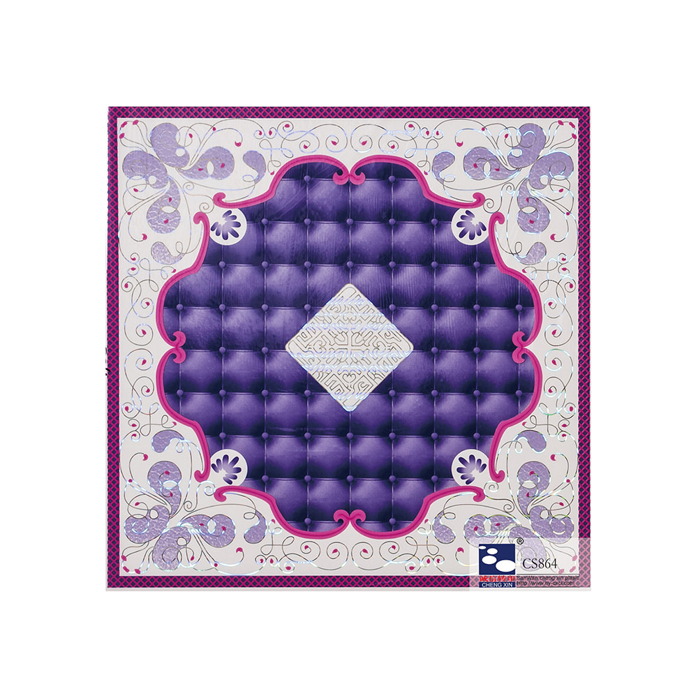 Decorare colorată de înaltă calitate pentru panou PVC fabrica de folii de ștanțare la cald CS864